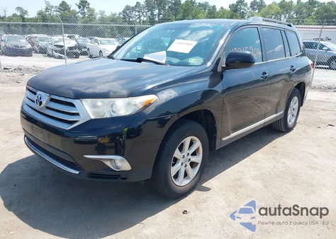 2011 Toyota Highlander Se V6 from USA, damaged, VIN 5TDZK3EH5BS037580